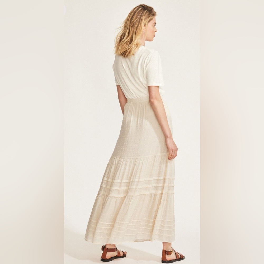Auguste Whitney Maxi skirt in Vanilla
